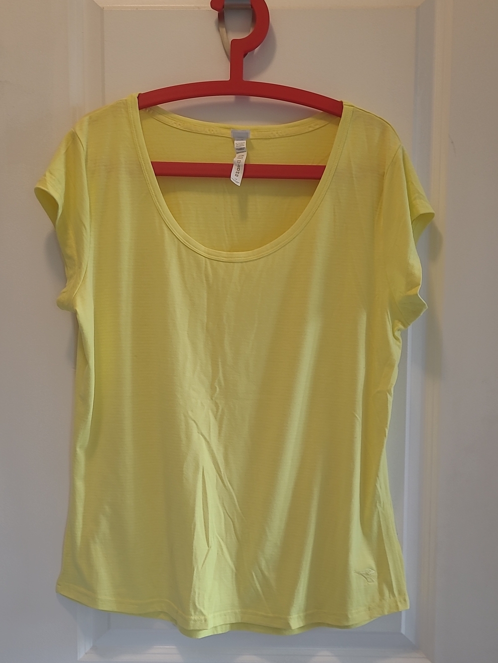 Yellow Scoop Neck Women’s Tee